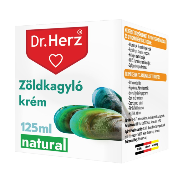 Dr. Herz Zöldkagyló krém 125 ml