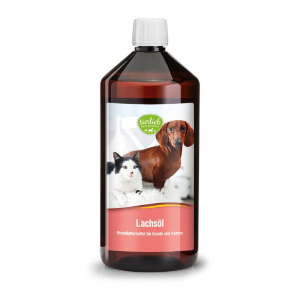 Tierlieb /Sanct Bernhard/ Lazacolaj kutyáknak és macskáknak 1000 ml (100% Tisztaságú)