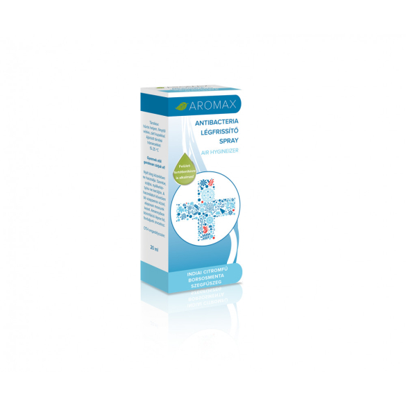 Aromax Indiai Citromfű-Borsosmenta-Szegfűszeg Légfrissítő Spray 20ml