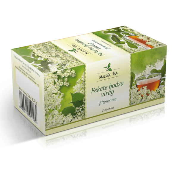 MECSEK Fekete bodza virág tea 25 filteres/EP kártyára adható/
