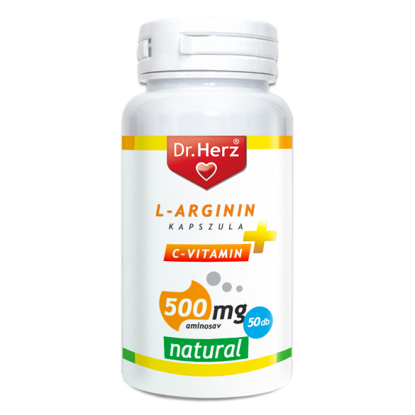 Dr.Herz L-Arginin 500mg +C-vitamin kapszula