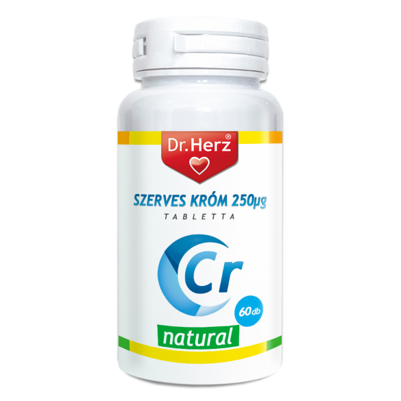 Dr. Herz Szerves Króm-pikolinát 250μg tabletta 60db