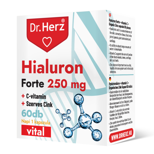 Dr. Herz Hialuron Forte 250 mg  kapszula 60 db