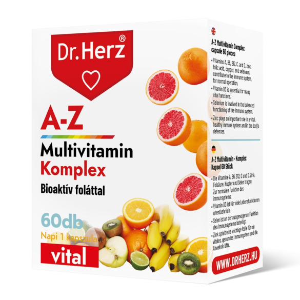 Dr. Herz A-Z Multivitamin Komplex kapszula 60 db