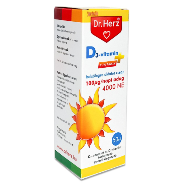 Dr.Herz D3-vitamin csepp